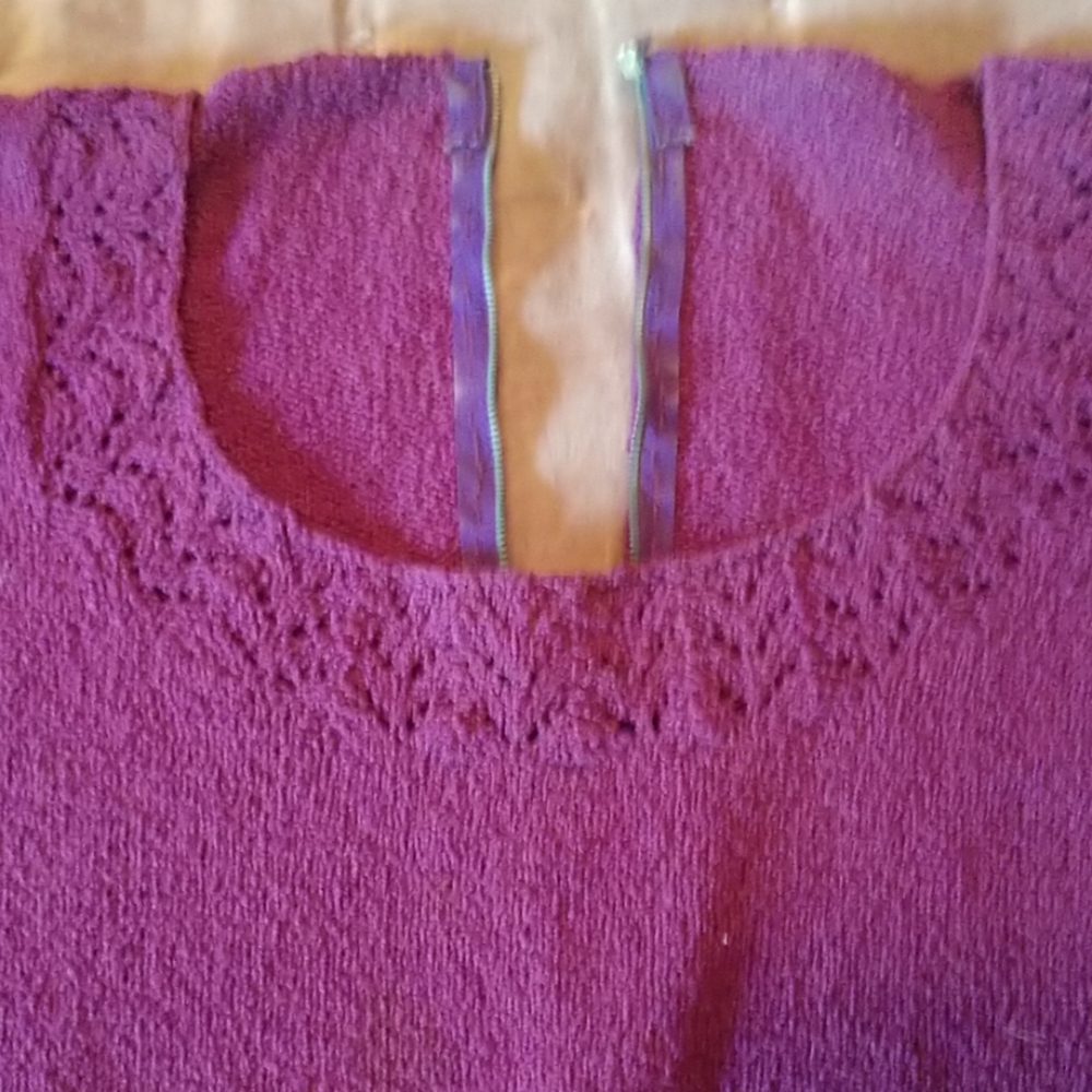 Vintage 1960's knit Dress - Picture 3 of 4